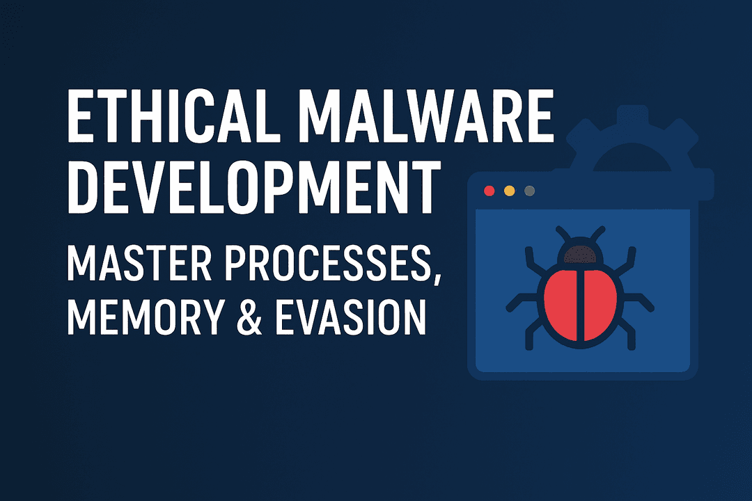 Master Malware Development: Processes, Memory, and Evasion Explained Master Malware Development: Processes, Memory, and Evasion Explained